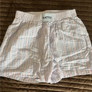 Katydid Pastel Striped boxer Shorts